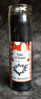Magic of Brighid Ritual Glaskerze Zauberbrecher